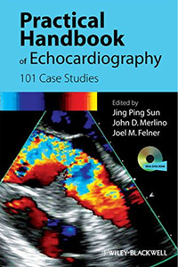 copertina di Practical Handbook of Echocardiography : 101 Case Studies