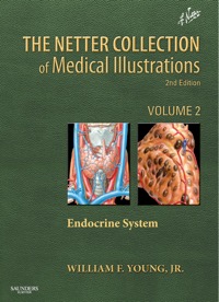copertina di The Netter Collection of Medical Illustrations : The Endocrine System