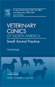 copertina di Hepatology, An Issue of Veterinary Clinics : Small Animal Practice