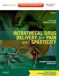 copertina di Intrathecal Drug Delivery for Pain and Spasticity Volume 2 : A Volume in the Interventional ...