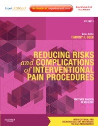 copertina di Reducing Risks and Complications of Interventional Pain Procedures