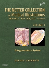 copertina di The Netter Collection of Medical Illustrations : Integumentary System