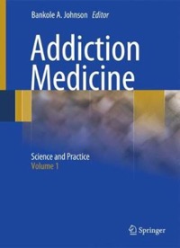 copertina di Addiction Medicine - Science and Practice