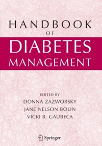 copertina di Handbook of Diabetes Management
