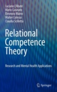 copertina di Relational Competence Theory - Research and Mental Health Applications