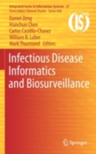 copertina di Infectious Disease Informatics and Biosurveillance - Research, Systems and Case Studies