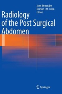 copertina di Radiology of the Post Surgical Abdomen