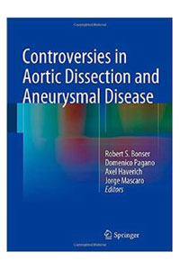 copertina di Controversies in Aortic Dissection and Aneurysmal Disease