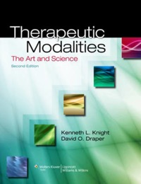 copertina di Therapeutic Modalities: The Art and Science