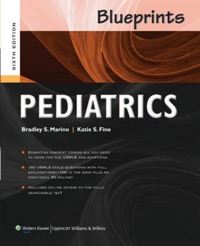 copertina di Blueprints Pediatrics