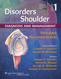 copertina di Disorders of the Shoulder : Reconstruction