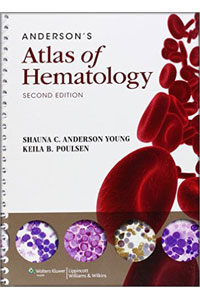 copertina di Anderson' s Atlas of hematology