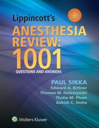copertina di Lippincott' s Anesthesia Review: 1001 Questions and Answers