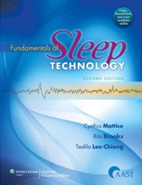 copertina di Fundamentals of Sleep Technology - Endorsed by the American Association of Sleep ...