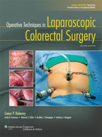copertina di Operative Techniques in Laparoscopic Colorectal Surgery