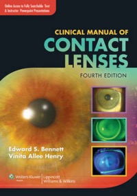 copertina di Clinical Manual of Contact Lenses