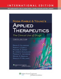 copertina di Koda - Kimble and Young' s Applied Therapeutics for the Clinical Use of Drugs - on ...
