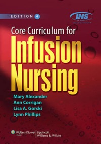 copertina di Core Curriculum for Infusion Nursing