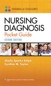 copertina di Sparks and Taylor' s Pocket Guide to Nursing Diagnosis