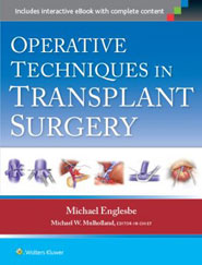 copertina di Operative Techniques in Transplantation Surgery