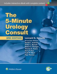 copertina di The 5 - Minute Urology Consult