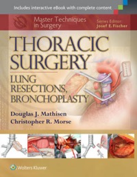 copertina di Master Techniques in Surgery: Thoracic Surgery - Lung Resections, Bronchoplasty