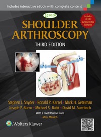 copertina di Shoulder Arthroscopy ( includes interactive eBook with complete contents )