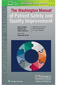 copertina di Washington Manual of Patient Safety and Quality Improvement
