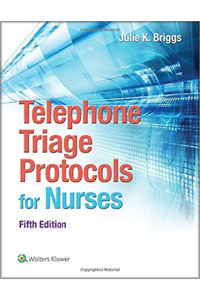 copertina di Telephone Triage Protocols for Nurses
