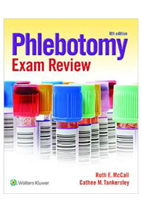 copertina di Phlebotomy Exam Review
