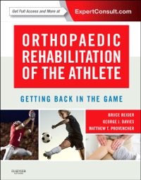 copertina di Orthopaedic Rehabilitation of the Athlete - Getting Back in the Game