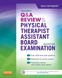 copertina di Saunders Q and A Review for the Physical Therapist Assistant Board Examination