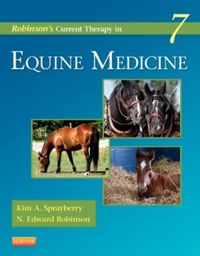 copertina di Robinson' s Current Therapy in Equine Medicine