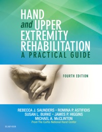 copertina di Hand and Upper Extremity Rehabilitation - A practical guide