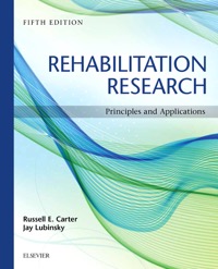 copertina di Rehabilitation Research - Principles and Applications