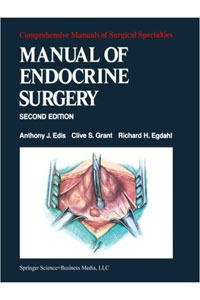 copertina di Manual of Endocrine Surgery