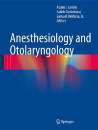 copertina di Anesthesiology and Otolaryngology