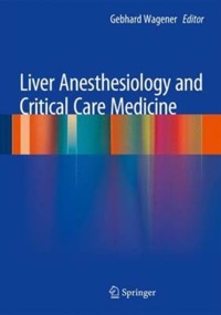 copertina di Liver Anesthesiology and Critical Care Medicine