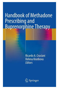 copertina di Handbook of Methadone Prescribing and Buprenorphine Therapy