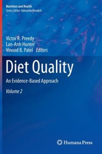 copertina di Diet Quality - An Evidence - Based Approach