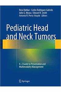 copertina di Pediatric Head and Neck Tumors: A - Z Guide to Presentation and Multimodality Management