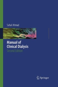 copertina di Manual of Clinical Dialysis