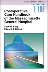 copertina di Massachusetts General Hospital Postoperative Care Handbook