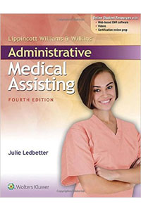 copertina di Lippincott Williams and Wilkins' Administrative Medical Assisting