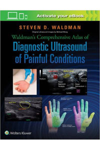 copertina di Waldman' s Comprehensive Atlas of Diagnostic Ultrasound of Painful Conditions