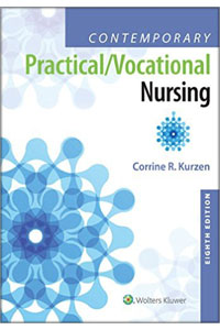 copertina di Contemporary Practical - Vocational Nursing