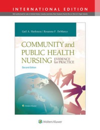 copertina di Community and Public Health Nursing - Evidence for Practice