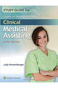copertina di Study Guide for Lippincott Williams and Wilkins' Clinical Medical Assisting