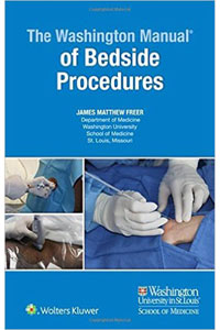 copertina di The Washington Manual of Bedside Procedures