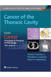 copertina di Cancer of the Thoracic Cavity - Includes interactive eBook with regular contents ...